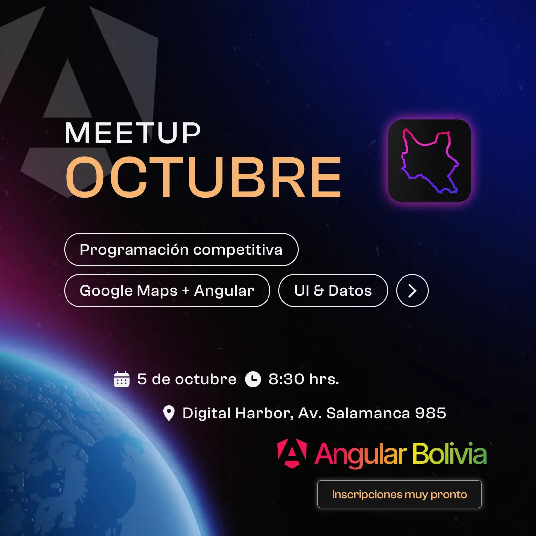 Meetup Octubre Cochabamba